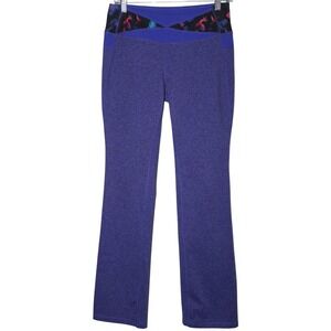 Women's Zella Purple Pink Black Athletic High Waist Leggings Yoga Pants Size M
